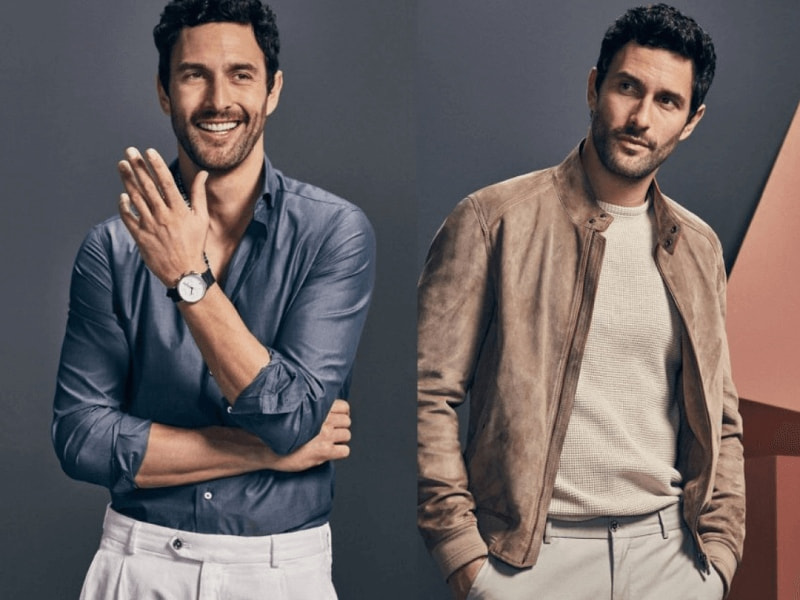 Quần tây và áo sơ mi là outfit cơ bản được nhiều quý ông lựa chọn